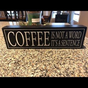 Coffee sign